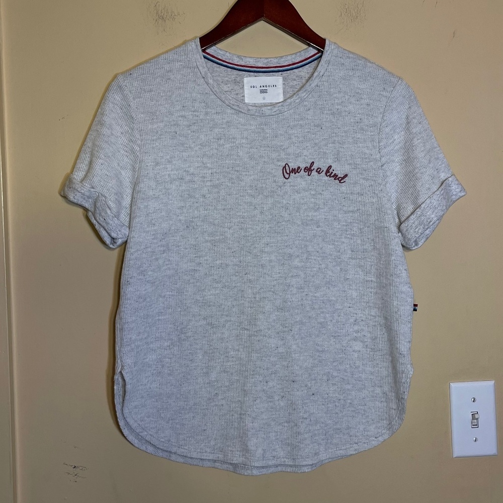 Sol Angeles Light Gray 'One of a Kind' Tee